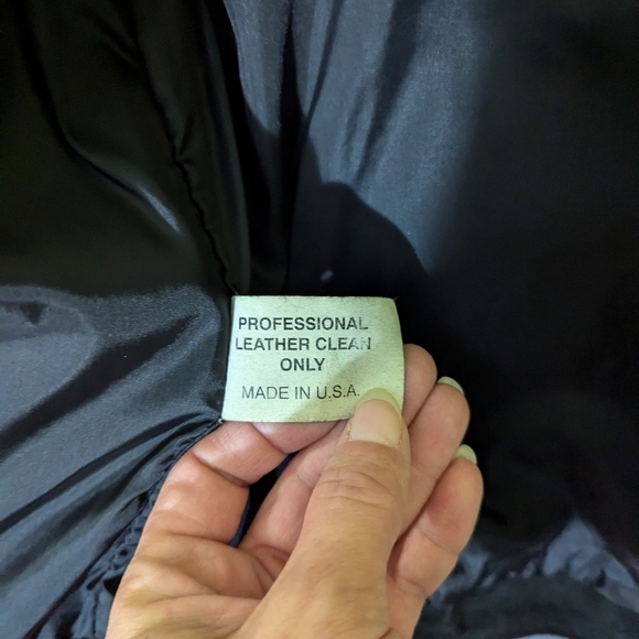 Authentic Genuine leather Las Vegas Hard Rock Cafe medium unisex coat - Picture 4 of 7